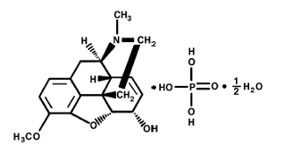 Codeine Phosphate Structural Formula