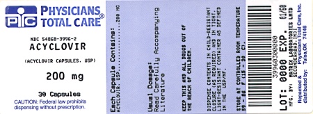 image of 200 mg capsule package label