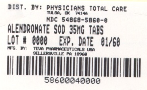 image of 35 mg package label