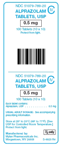 Alprazolam Tablets 0.5 mg