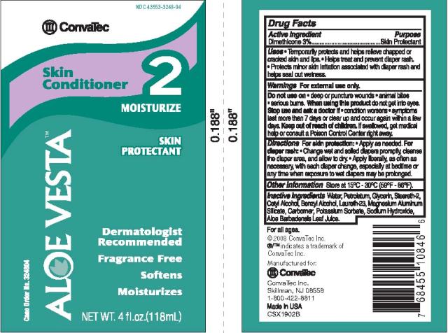 Aloe Vesta Skin Conditioner Label