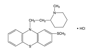 Thioridazine Structural Formula