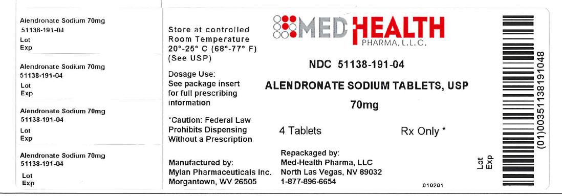 Alendronate Sodium Tablets 70 mg