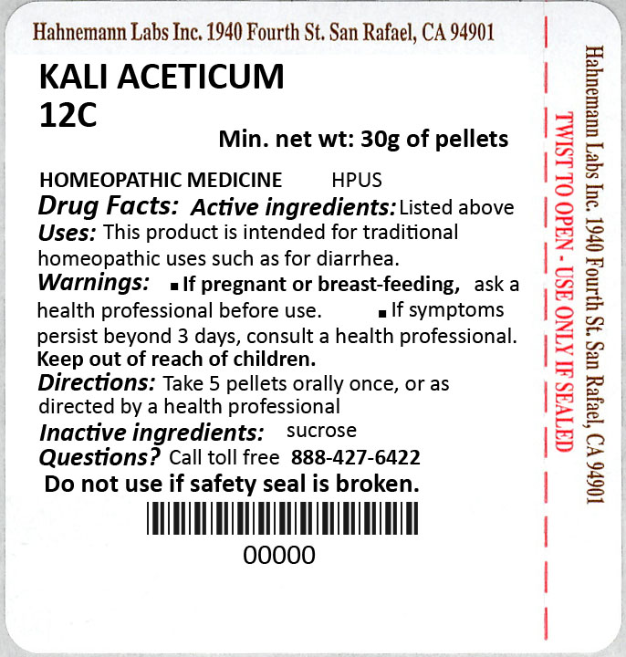 Kali Aceticum 12C 30g