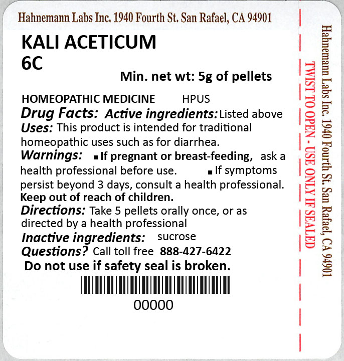 Kali Aceticum 6C 5g