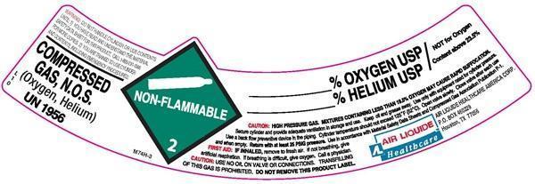 OxygenHelium Label
