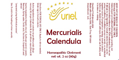 Mercurialis Calendula ointment