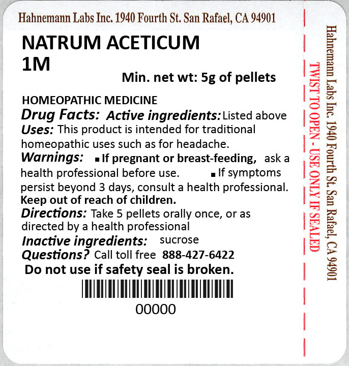 Natrum Aceticum 1M 5g