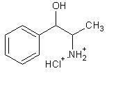 Phenylpropanolamine Molecular Structure