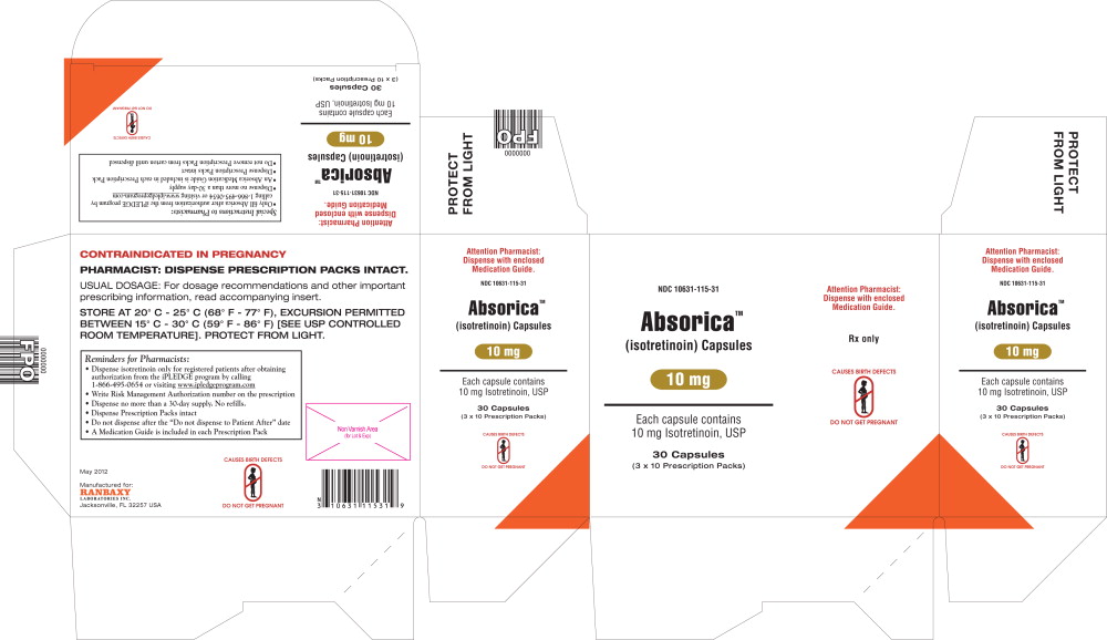 Principal Display Panel – 10 mg Carton Label
