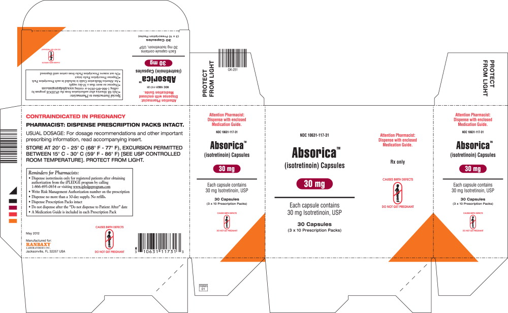 Principal Display Panel – 30 mg Carton Label
