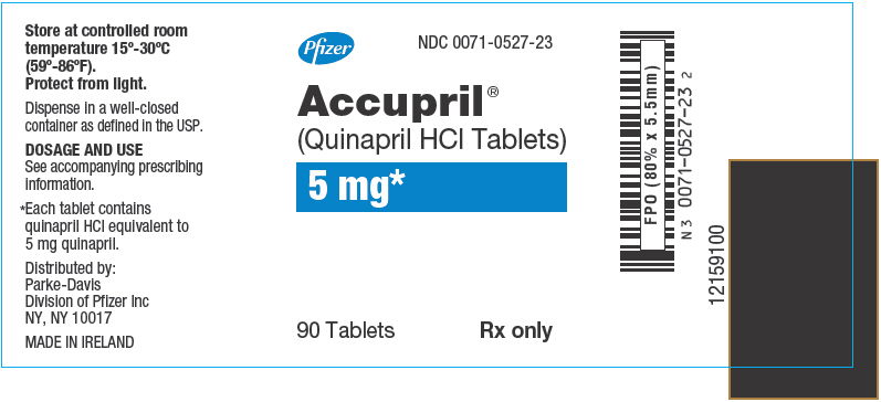 PRINCIPAL DISPLAY PANEL - 5 mg Label
