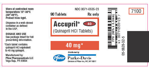PRINCIPAL DISPLAY PANEL - 40 mg Label