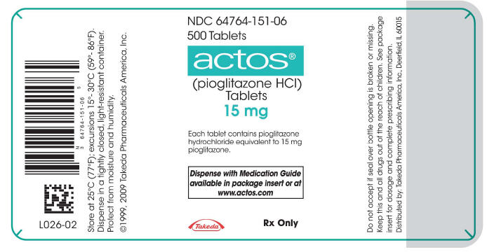 PRINCIPAL DISPLAY PANEL - 15 mg Bottle Label