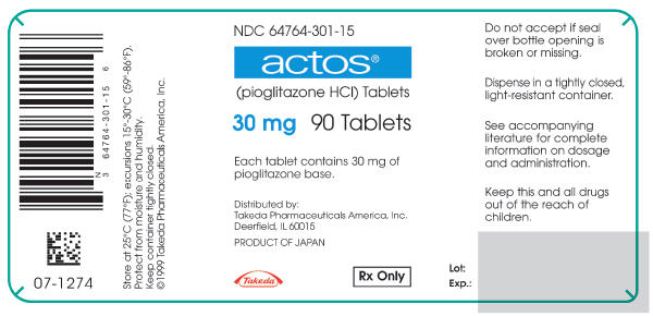 PRINCIPAL DISPLAY PANEL - 30 mg 90 ct trade label Japan