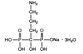 Alendronate Sodium - Structure