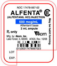 Principal Display Panel Text for Container Label - 500 mcg/mL