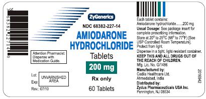 Amiodarone Tablets, 200 mg