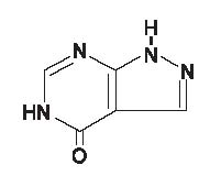 Allopurinol- Chemical Structure