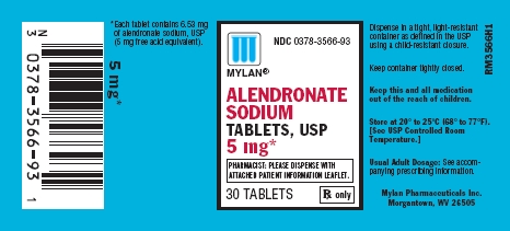 Alendronate Sodium Tablets 5 mg