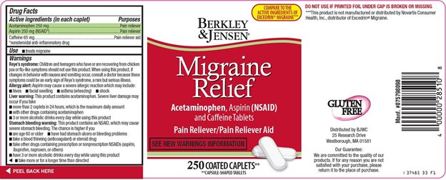 Migraine Relief Label Image 1
