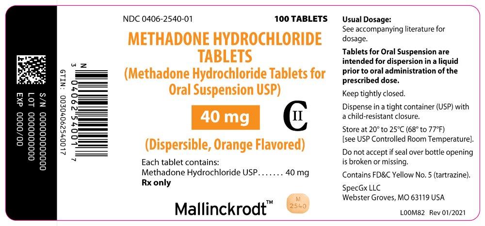 Methadone 40mg