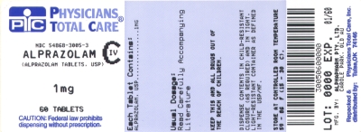 image of package label for 1 mg