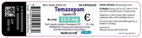 PRINCIPAL DISPLAY PANEL - 22.5 mg Bottle
