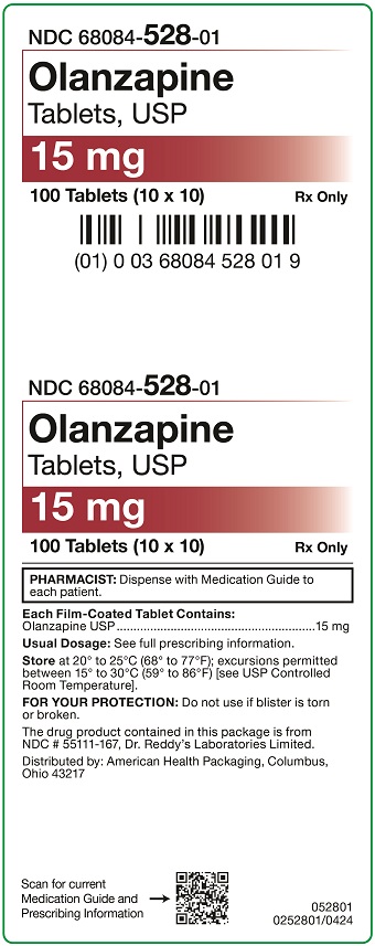 15 mg Olazapine Carton