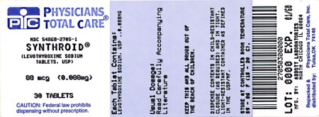 image of 0.088 mg package label