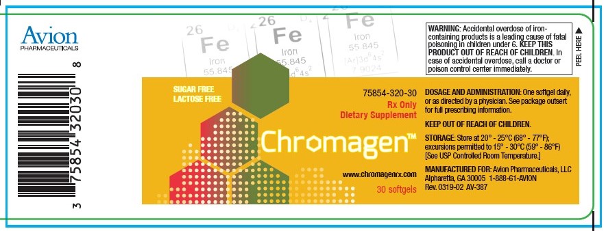 chromagen label