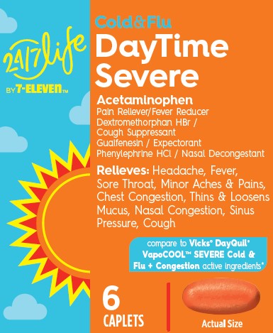 Cold and Flu DayTime Severe 6 ct