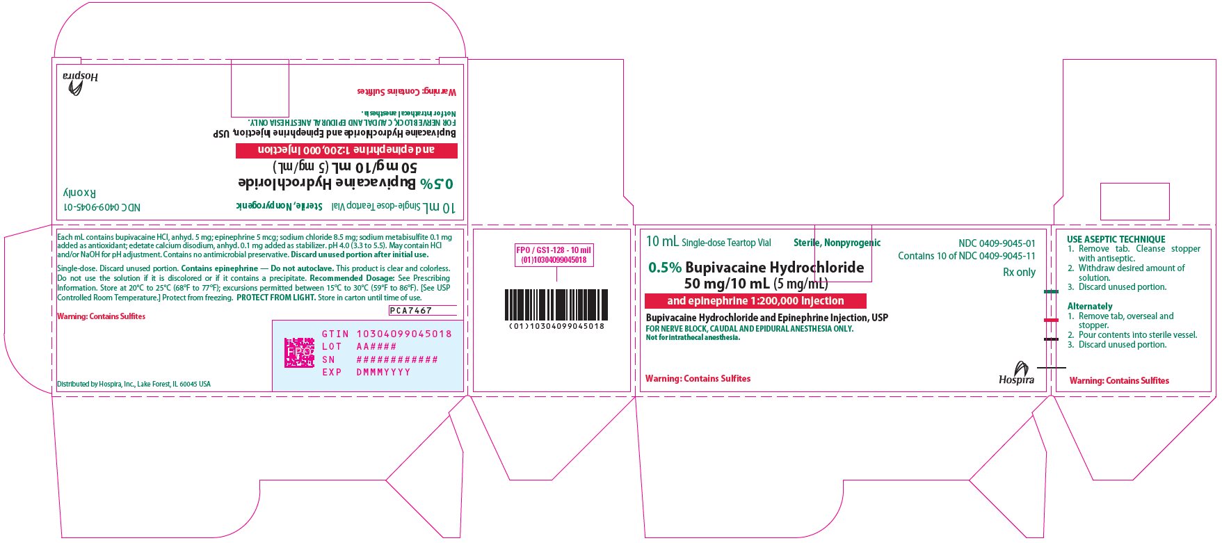 PRINCIPAL DISPLAY PANEL - 50 mg/10 mL Vial Carton - 9045