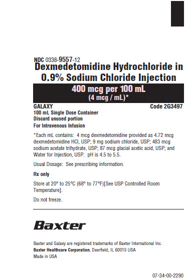DexMed Representative Container Label 0338-9557-12 1 of 2