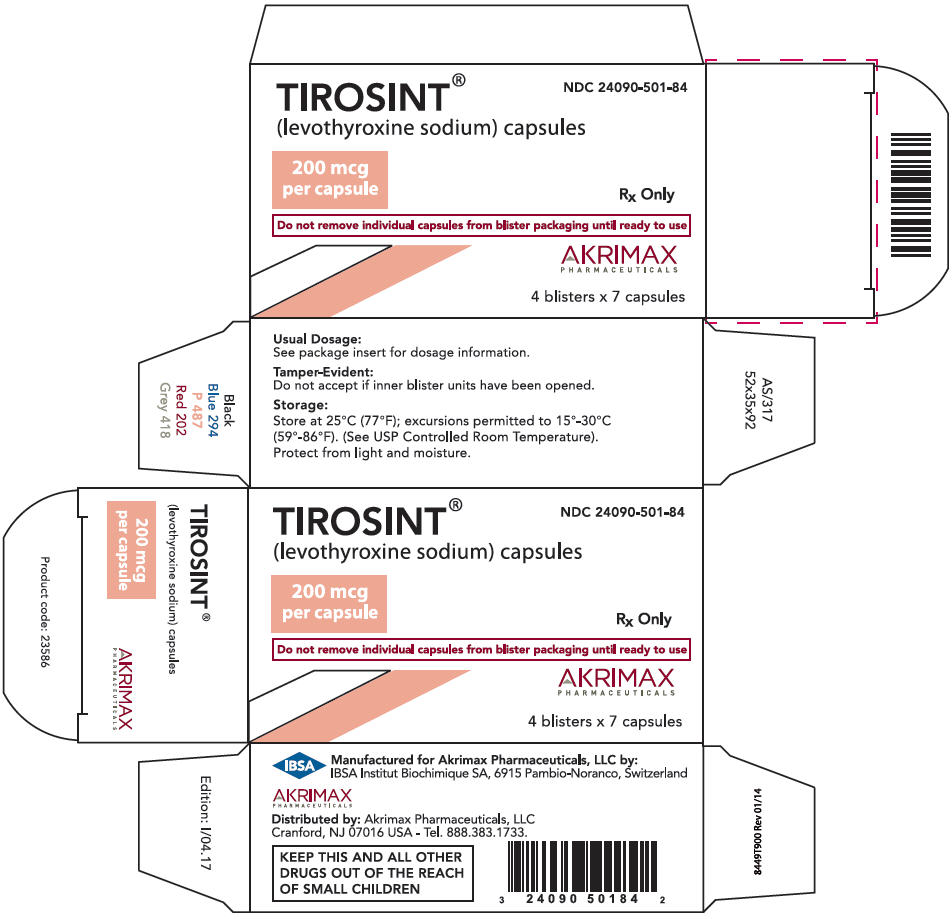 PRINCIPAL DISPLAY PANEL - 200 mcg Capsule Blister Pack Carton